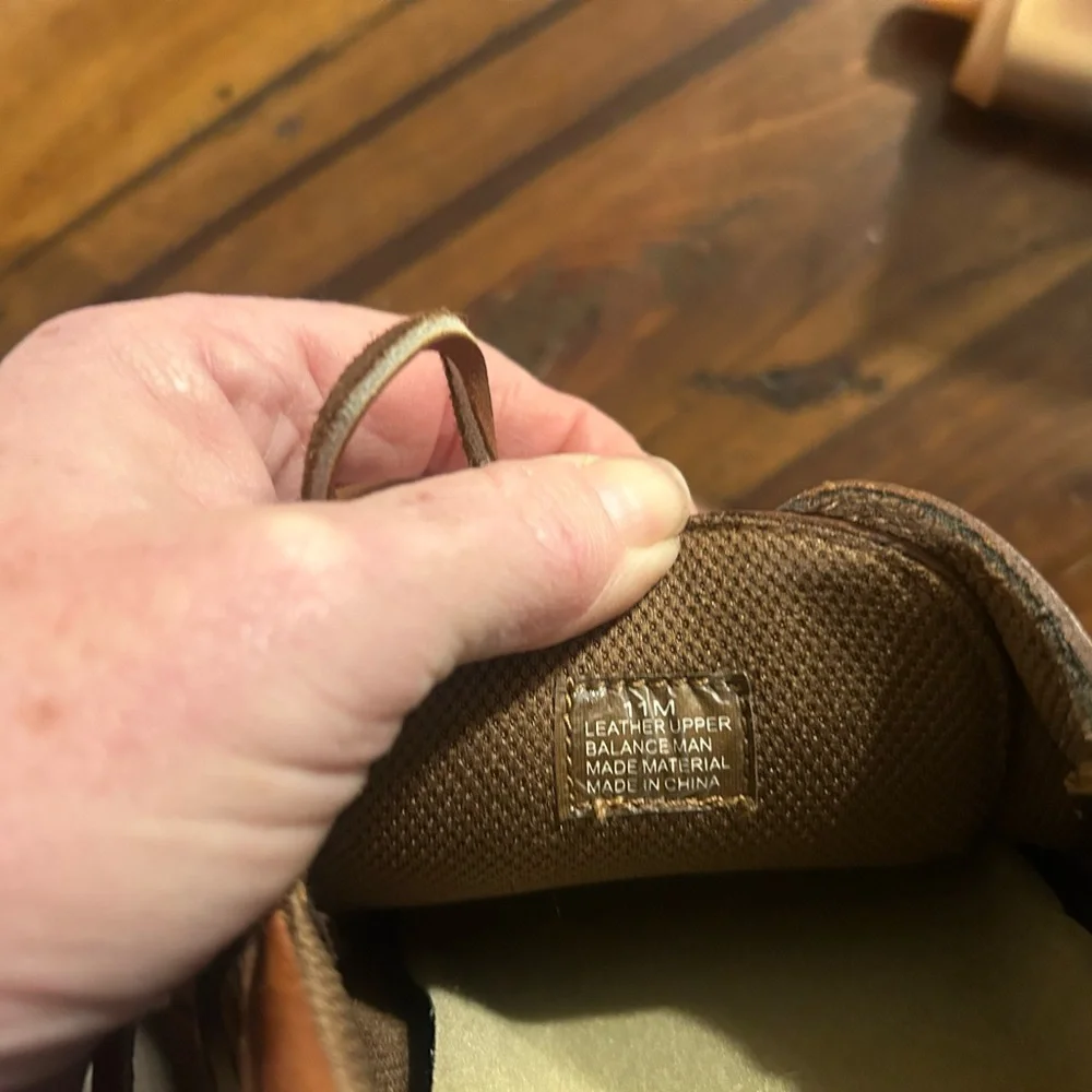 Bass Pro Shops Brown Leather Boat Shoes
